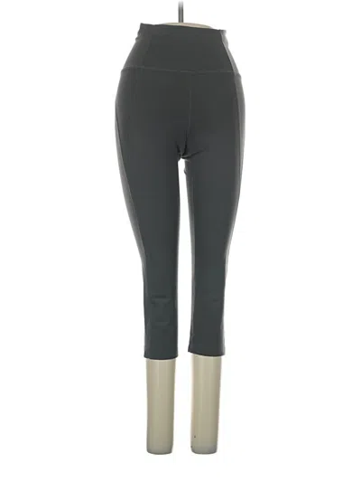 Pre-owned Girlfriend Collective Active Pants In Gray