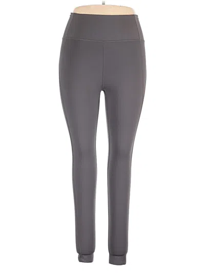 Pre-owned Girlfriend Collective Active Pants In Gray