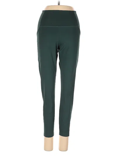 Pre-owned Girlfriend Collective Active Pants In Green