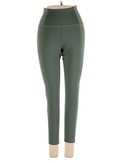 Pre-owned Girlfriend Collective Active Pants In Green