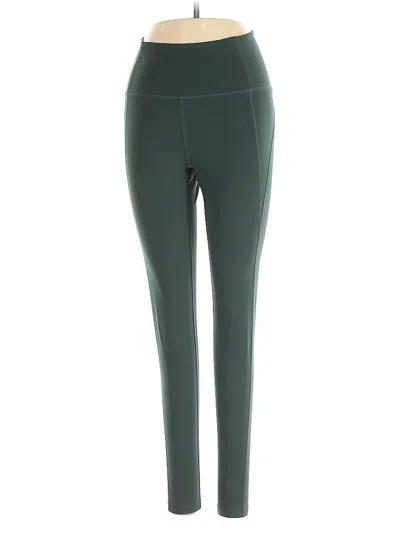 Pre-owned Girlfriend Collective Active Pants In Green