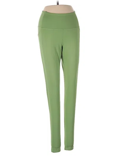 Pre-owned Girlfriend Collective Active Pants In Green