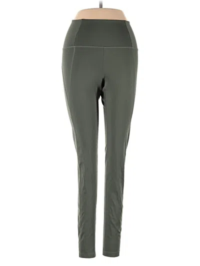 Pre-owned Girlfriend Collective Active Pants In Green