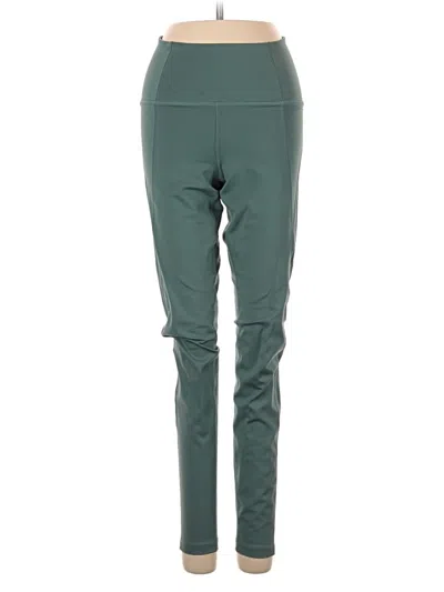 Pre-owned Girlfriend Collective Active Pants In Green
