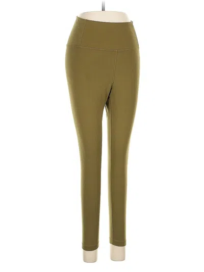 Pre-owned Girlfriend Collective Active Pants In Green