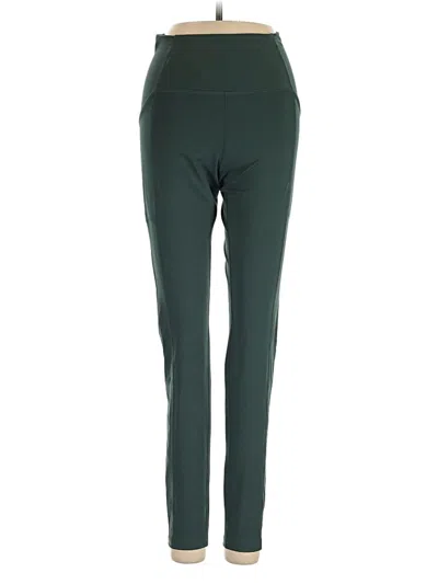 Pre-owned Girlfriend Collective Active Pants In Green