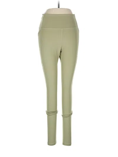 Pre-owned Girlfriend Collective Active Pants In Green