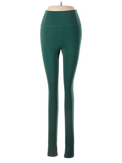 Pre-owned Girlfriend Collective Active Pants In Green