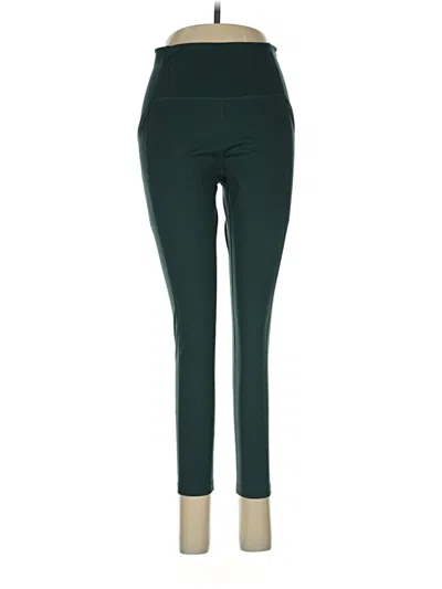 Pre-owned Girlfriend Collective Active Pants In Green