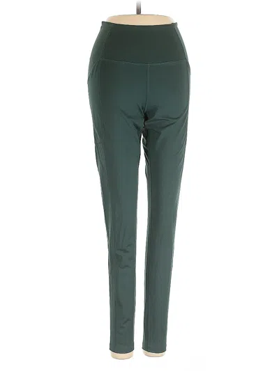 Pre-owned Girlfriend Collective Active Pants In Green