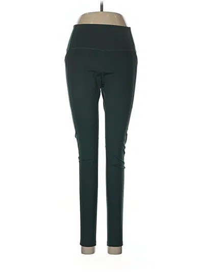 Pre-owned Girlfriend Collective Active Pants In Green