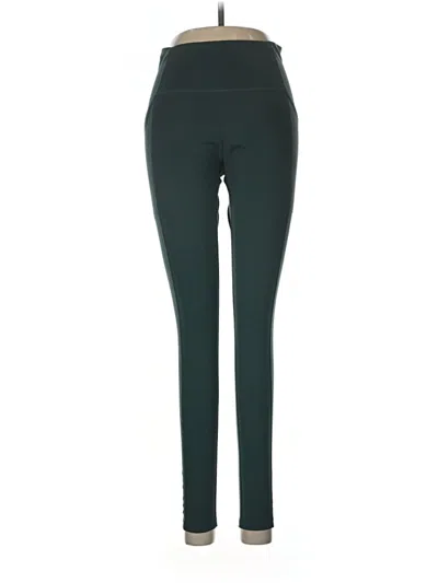 Pre-owned Girlfriend Collective Active Pants In Green
