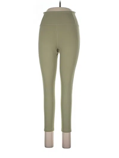 Pre-owned Girlfriend Collective Active Pants In Green