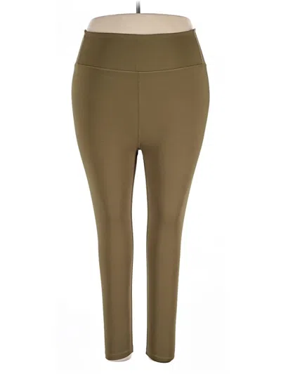 Pre-owned Girlfriend Collective Active Pants In Green