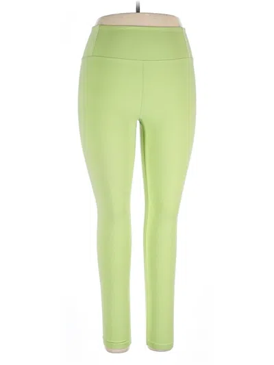 Pre-owned Girlfriend Collective Active Pants In Green