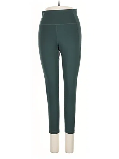 Pre-owned Girlfriend Collective Active Pants In Green