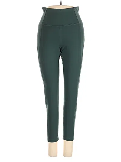 Pre-owned Girlfriend Collective Active Pants In Green
