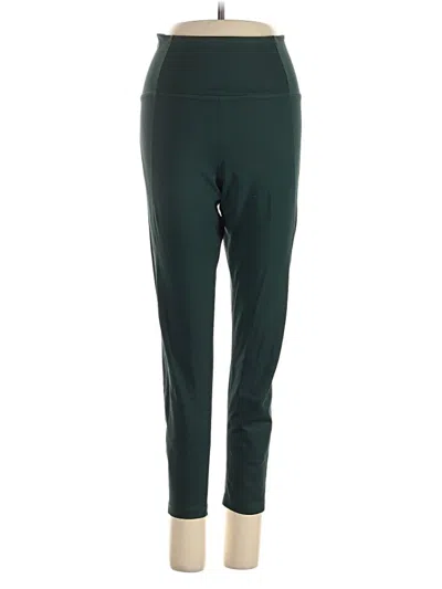 Pre-owned Girlfriend Collective Active Pants In Green