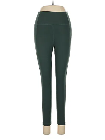 Pre-owned Girlfriend Collective Active Pants In Green