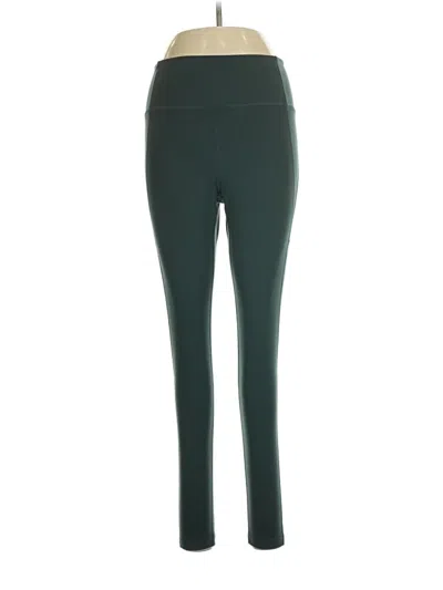 Pre-owned Girlfriend Collective Active Pants In Green
