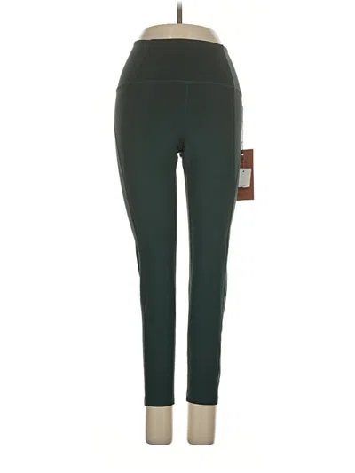 Pre-owned Girlfriend Collective Active Pants In Green