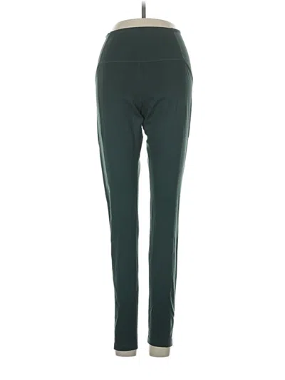 Pre-owned Girlfriend Collective Active Pants In Green