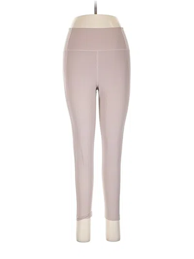 Pre-owned Girlfriend Collective Active Pants In Ivory