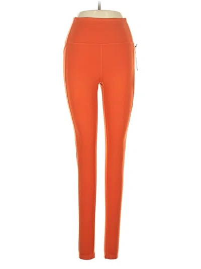 Girlfriend Collective Active Pants In Orange
