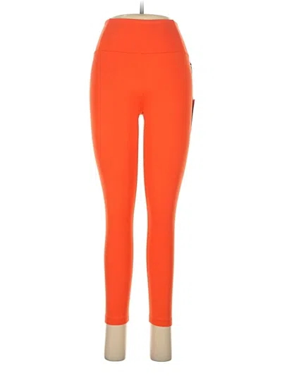 Girlfriend Collective Active Pants In Orange