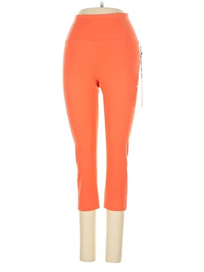 Pre-owned Girlfriend Collective Active Pants In Orange