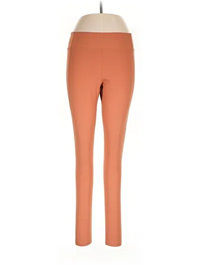 Pre-owned Girlfriend Collective Active Pants In Orange