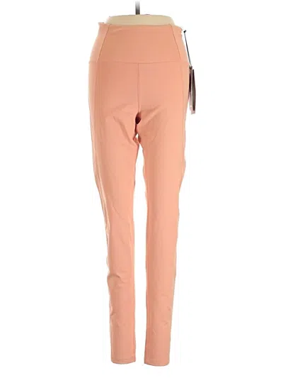 Pre-owned Girlfriend Collective Active Pants In Orange