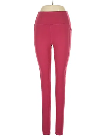 Pre-owned Girlfriend Collective Active Pants In Pink