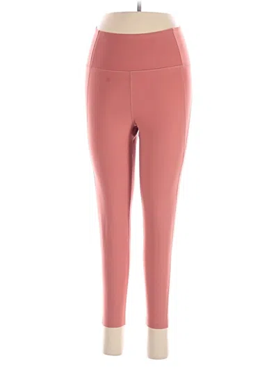 Pre-owned Girlfriend Collective Active Pants In Pink
