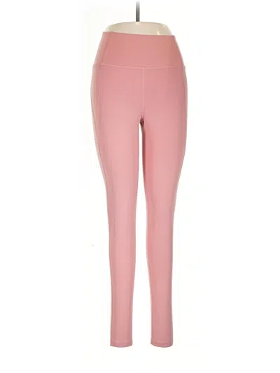 Pre-owned Girlfriend Collective Active Pants In Pink