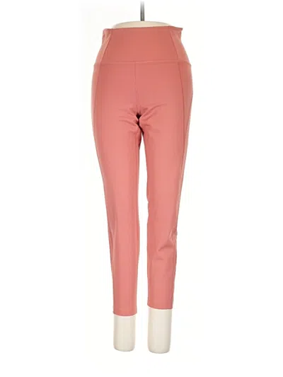 Pre-owned Girlfriend Collective Active Pants In Pink