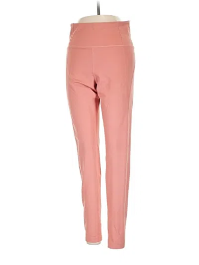 Pre-owned Girlfriend Collective Active Pants In Pink