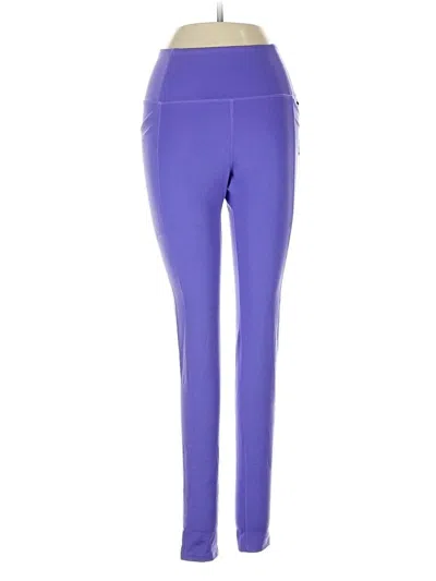 Pre-owned Girlfriend Collective Active Pants In Purple