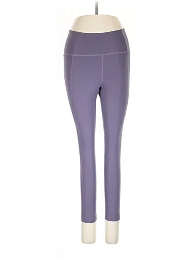 Pre-owned Girlfriend Collective Active Pants In Purple