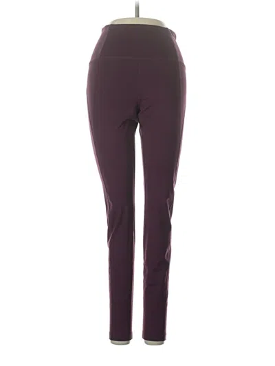 Pre-owned Girlfriend Collective Active Pants In Purple