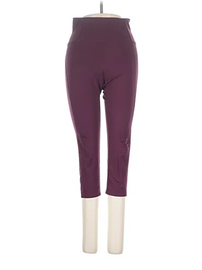Pre-owned Girlfriend Collective Active Pants In Purple