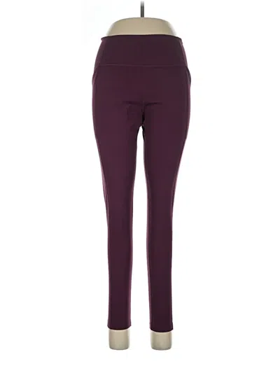 Pre-owned Girlfriend Collective Active Pants In Purple