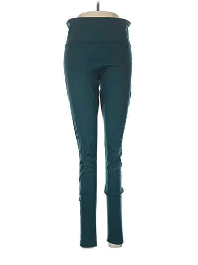 Pre-owned Girlfriend Collective Active Pants In Teal