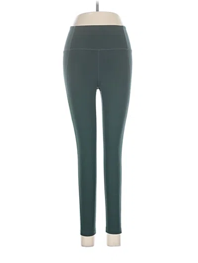 Pre-owned Girlfriend Collective Active Pants In Teal