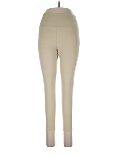 Pre-owned Girlfriend Collective Active Pants In White
