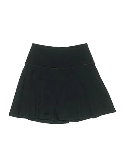 Pre-owned Girlfriend Collective Active Skort In Black