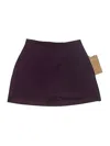 Girlfriend Collective Active Skort In Burgundy