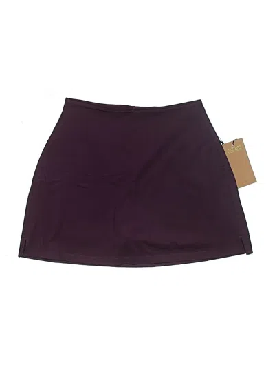 Girlfriend Collective Active Skort In Burgundy