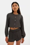 Girlfriend Collective Ash Raquel Snap Front Jacket
