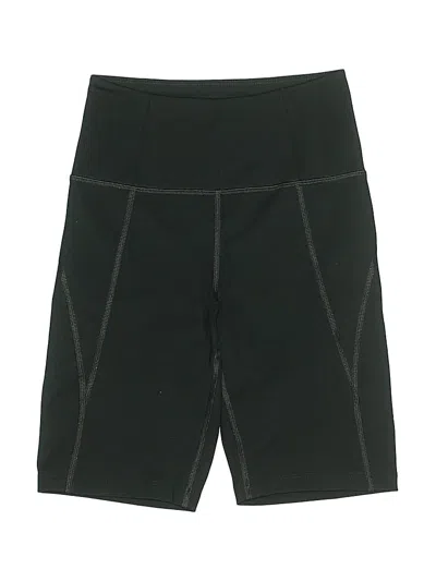Pre-owned Girlfriend Collective Athletic Shorts In Black